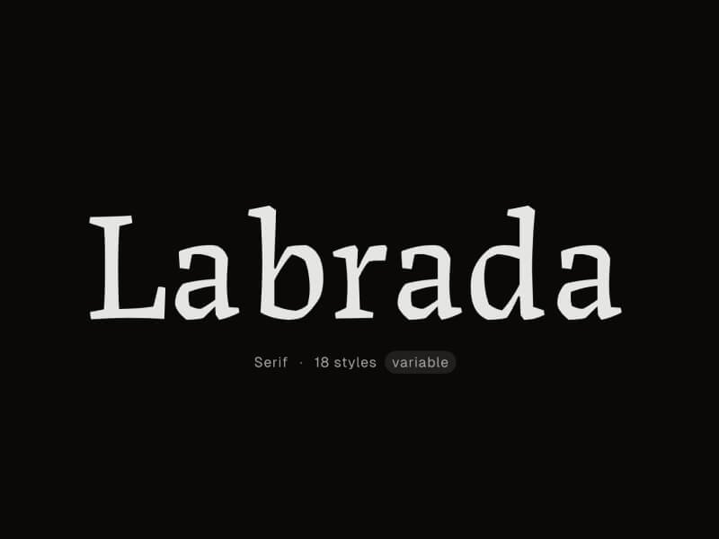 labrada-font
